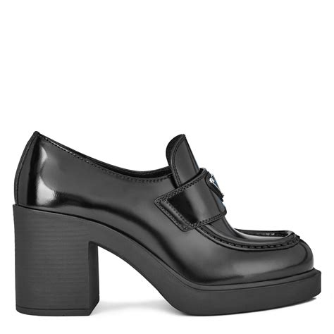 prada loafers heeled|prada loafers.